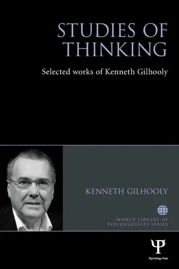 Cover of Studies of Thinking