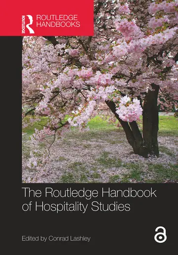 Cover of The Routledge Handbook of Hospitality Studies