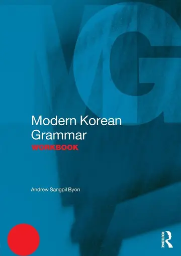 Cover of Modern Korean Grammar Workbook