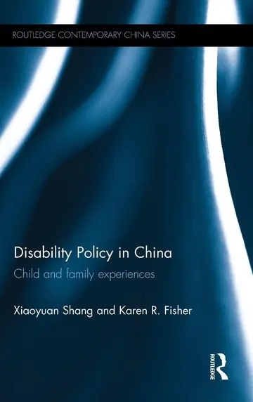Cover of Disability Policy in China