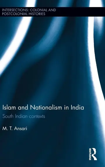 Cover of Islam and Nationalism in India