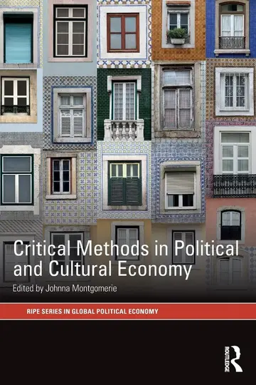 Cover of Critical Methods in Political and Cultural Economy