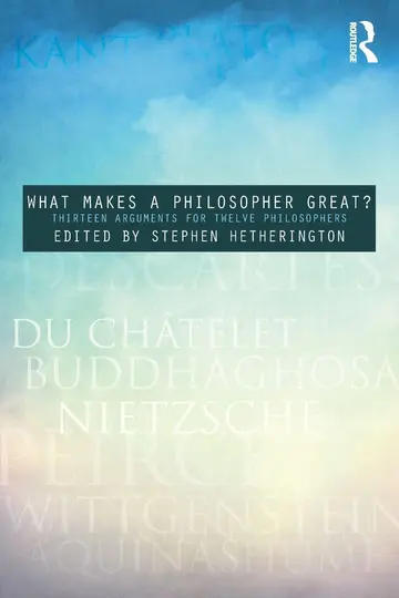 Cover of What Makes a Philosopher Great?