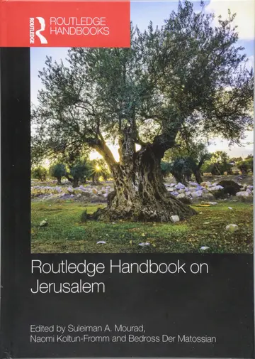 Cover of Routledge Handbook on Jerusalem, 1St Edition
