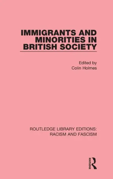 Cover of Immigrants and Minorities in British Society
