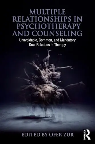 Cover of Multiple Relationships in Psychotherapy and Counseling