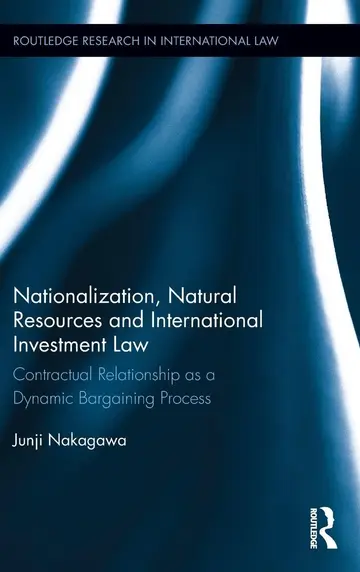 Cover of Nationalization, Natural Resources and International Investment Law