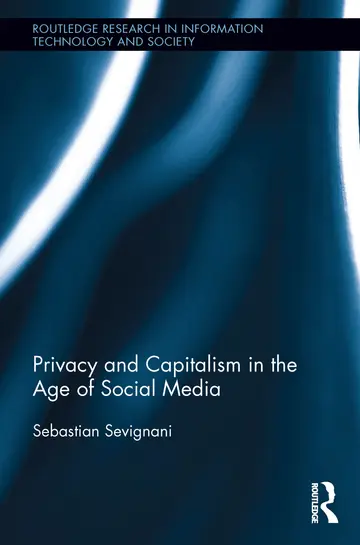 Cover of Privacy and Capitalism in the Age of Social Media