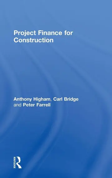 Cover of Project Finance for Construction
