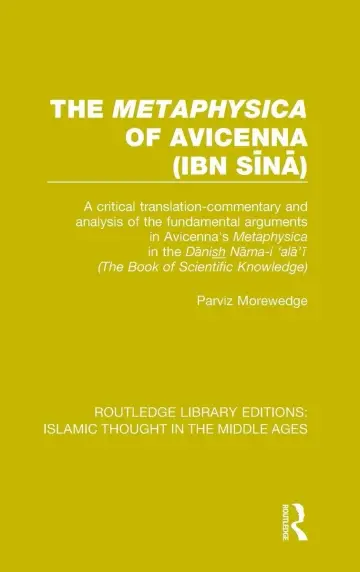 Cover of The Metaphysica of Avicenna Ibn-sina