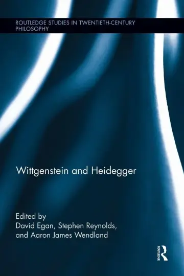 Cover of Wittgenstein and Heidegger