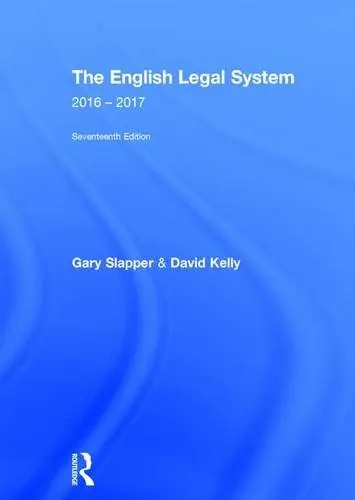 Cover of The English Legal System