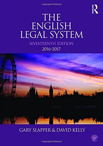 Cover of The English Legal System