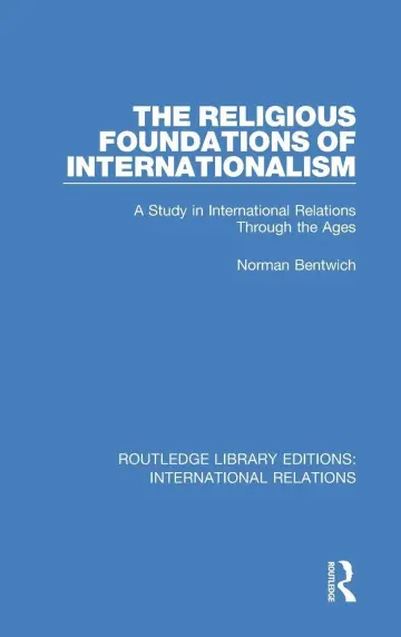 Cover of The Religious Foundations of Internationalism