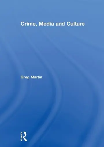 Cover of Crime, Media and Culture