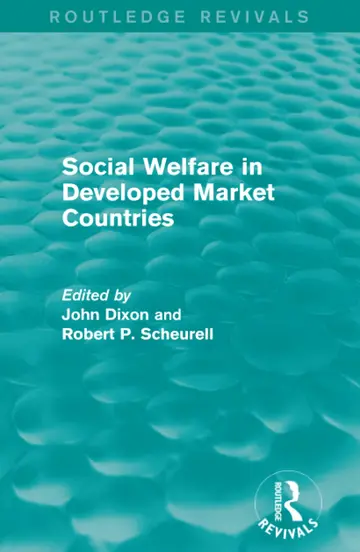 Cover of Social Welfare in Developed Market Countries
