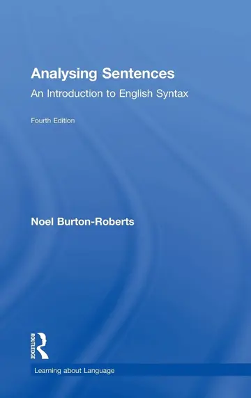 Cover of Analysing Sentences