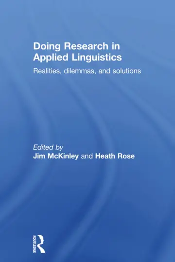 Cover of Doing Research in Applied Linguistics