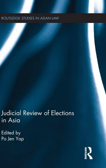 Cover of Judicial Review of Elections in Asia