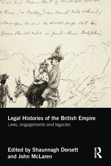 Cover of Legal Histories of the British Empire