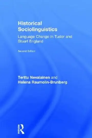 Cover of Historical Sociolinguistics
