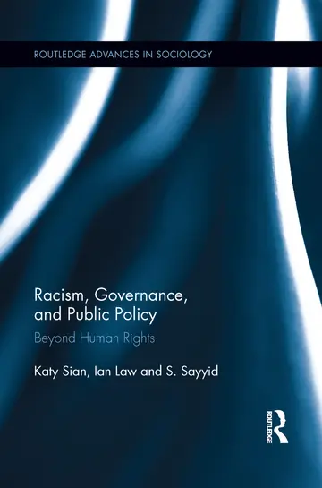 Cover of Racism, Governance, and Public Policy
