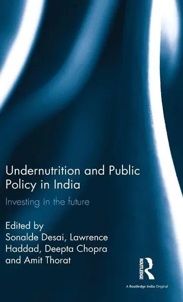 Cover of Undernutrition and Public Policy in India