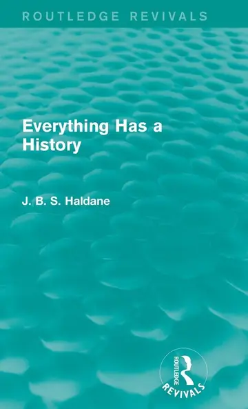 Cover of Everything Has a History