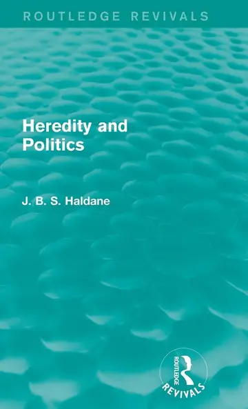 Cover of Heredity and Politics