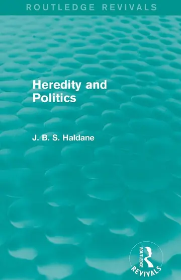 Cover of Heredity and Politics
