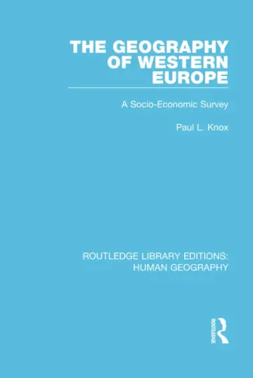 Cover of The Geography of Western Europe