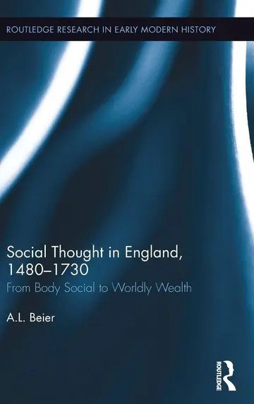 Cover of Social Thought in England, 1480-1730