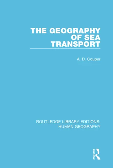 Cover of The Geography of Sea Transport