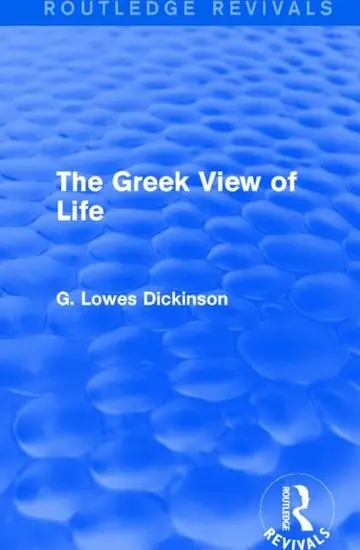 Cover of The Greek View of Life