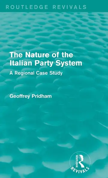 Cover of The Nature of the Italian Party System