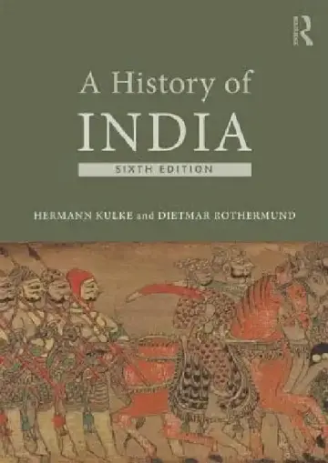 Cover of A History of India