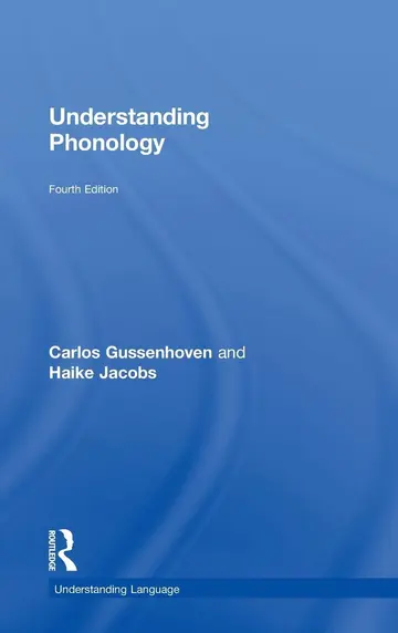 Cover of Understanding Phonology