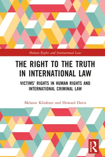 Cover of The Right to the Truth in International Law