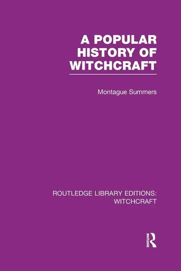 Cover of A Popular History of Witchcraft
