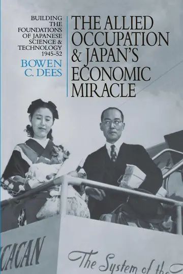 Cover of The Allied Occupation and Japan's Economic Miracle