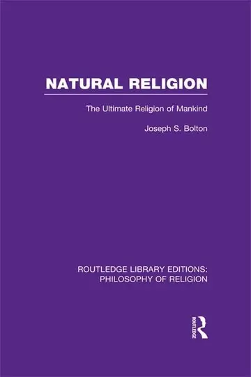 Cover of Natural Religion