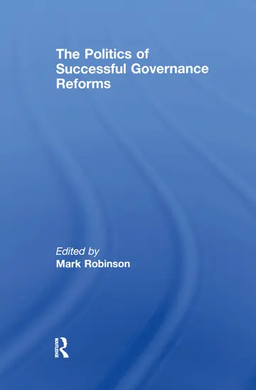 Cover of The Politics of Successful Governance Reforms