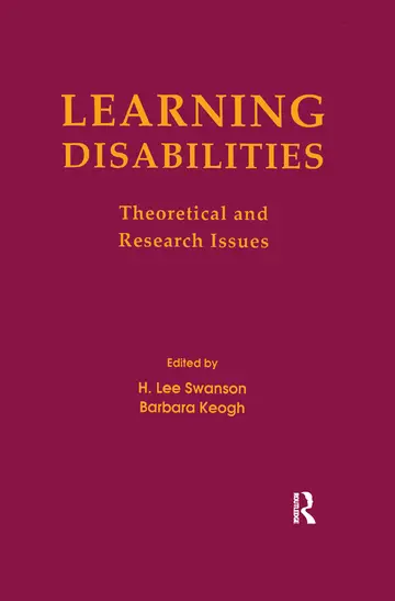 Cover of Learning Disabilities