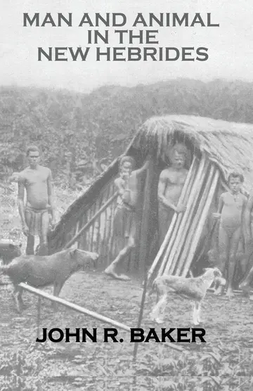 Cover of Man & Animals in New Hebrides