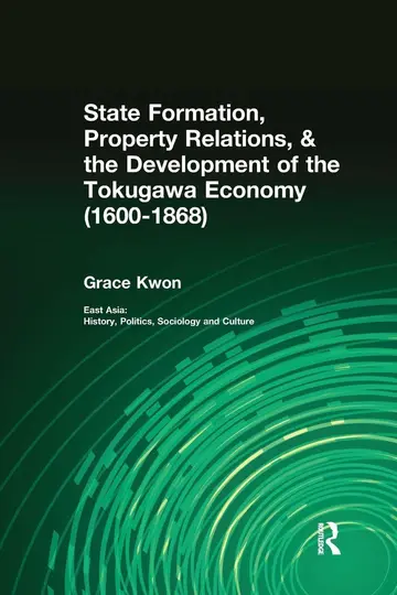 Cover of State Formation, Property Relations, & the Development of the Tokugawa Economy 1600-1868