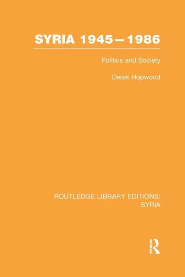 Cover of Syria 1945-1986