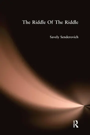 Cover of Riddle of the Riddle