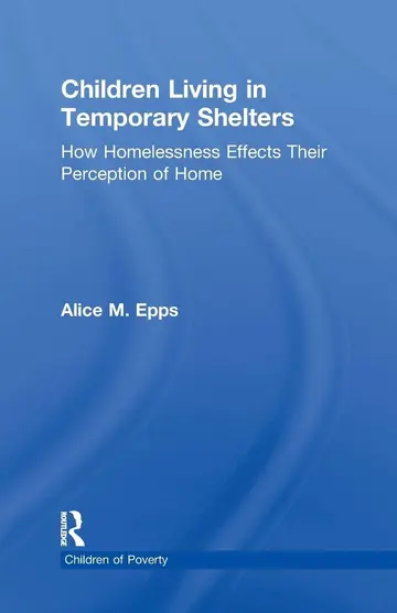 Cover of Children Living in Temporary Shelters