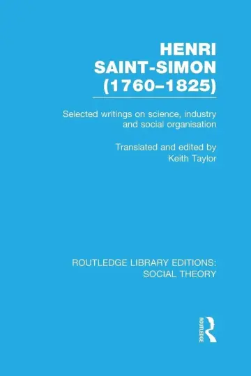 Cover of Henri Saint-simon