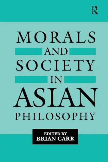 Cover of Morals and Society in Asian Philosophy
